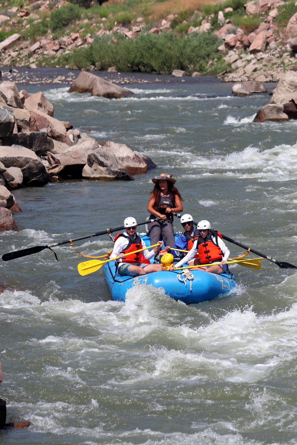 Family-friendly overnight rafting