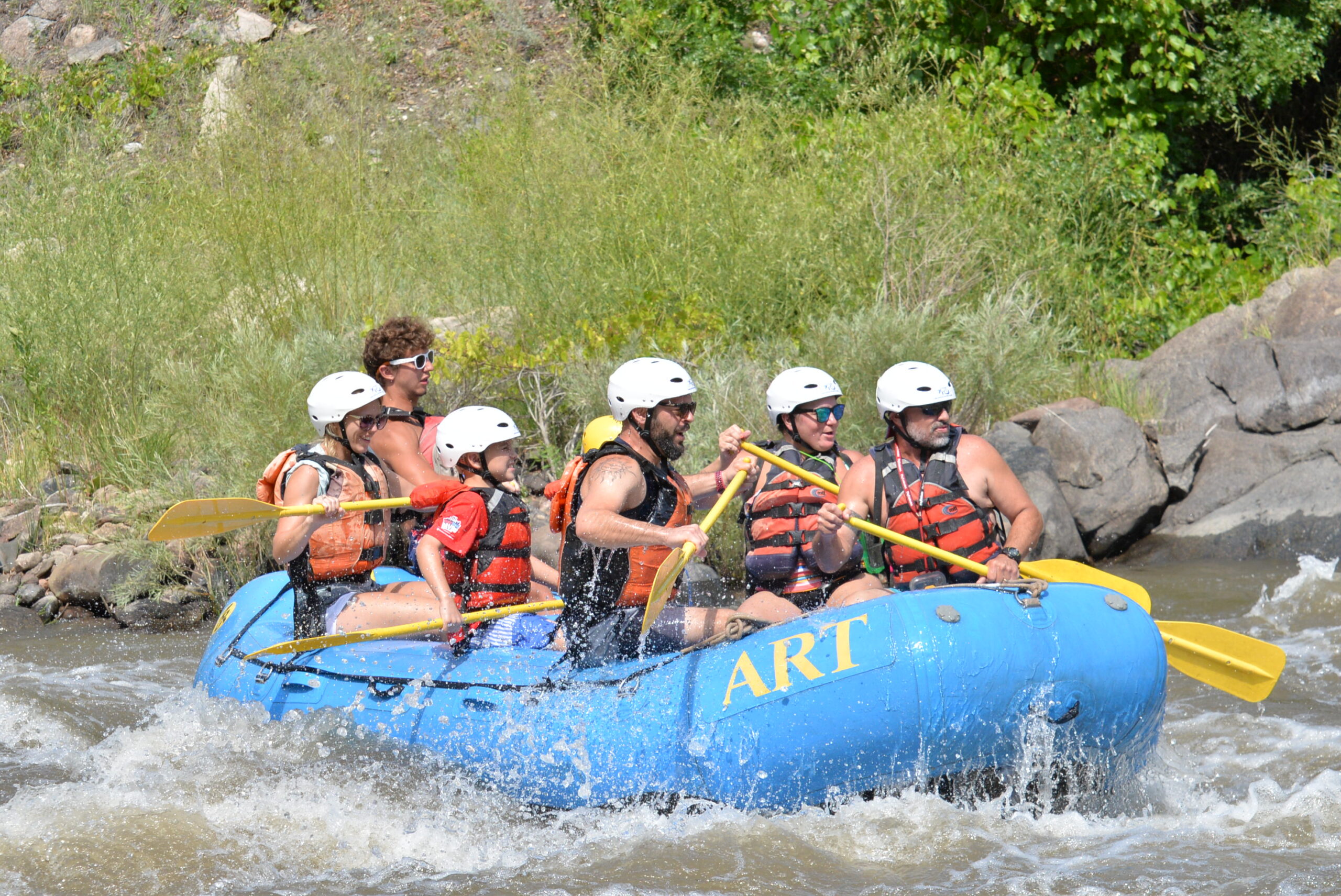White water rafting Colorado Springs