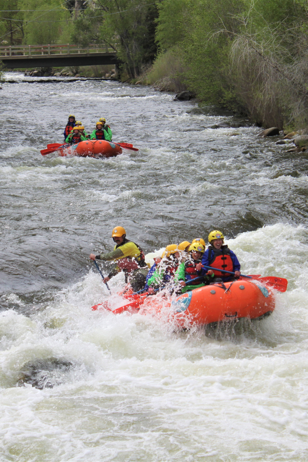 middle clear creek rafting