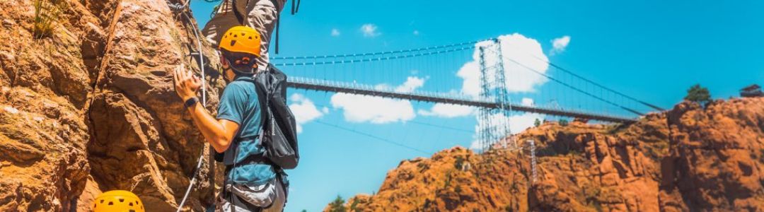 Climbing the Royal Gorge Via Ferrata