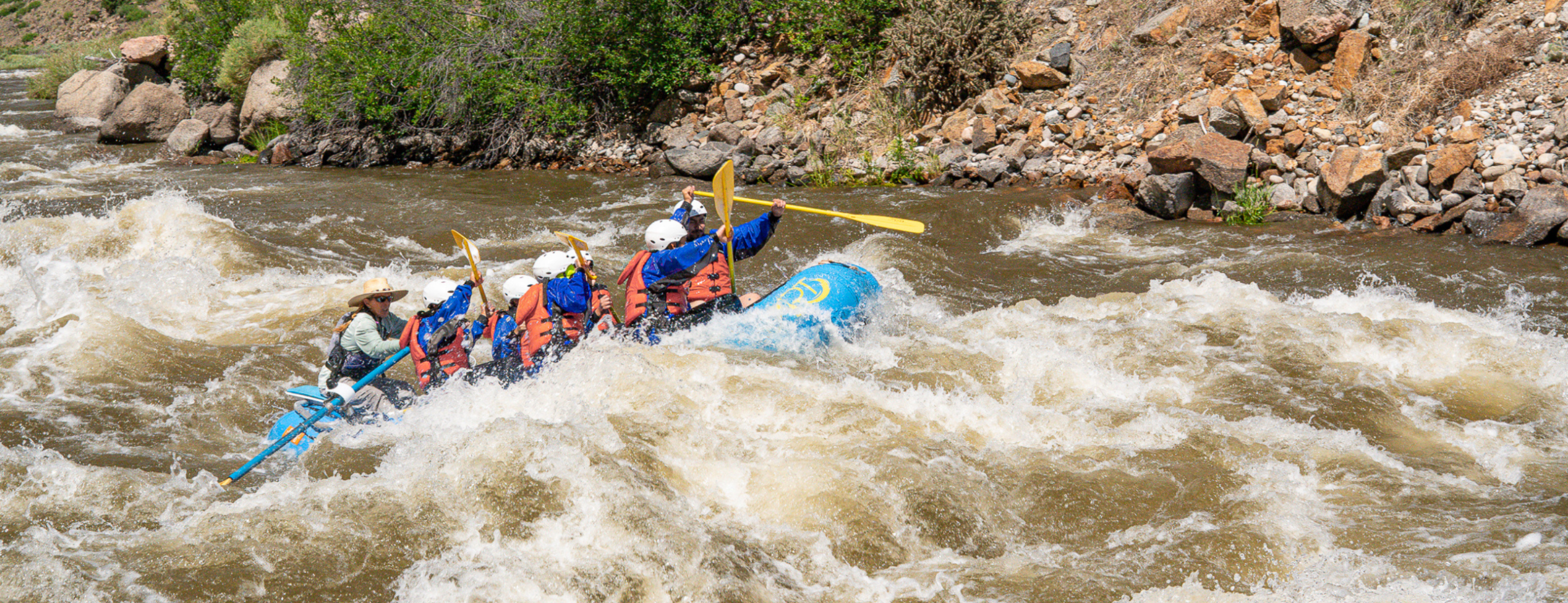 whitewater rafting in Cotopaxi, Colorado