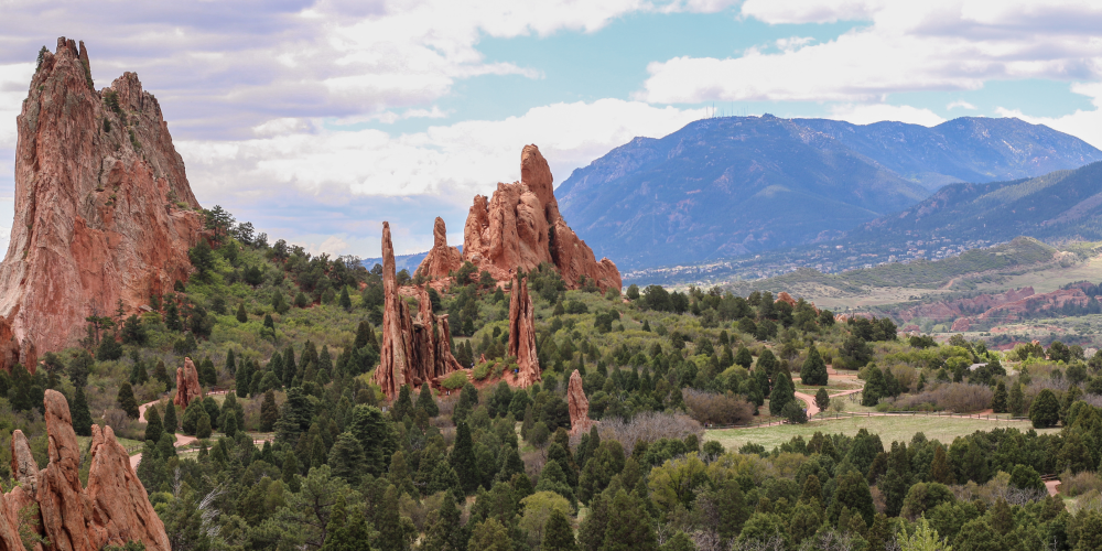 Chambers ridge at the Garden of the Gods
